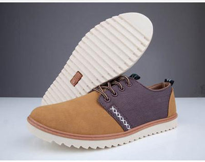 Men's Suede Dress Shoe 3 Color Options - TrendSettingFashions 