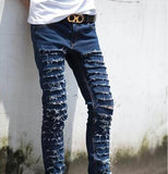 Ripped Skinny Jeans - TrendSettingFashions 