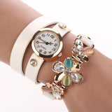 Women's Flower Design Watch With Fashion Design Band In 10 Colors! - TrendSettingFashions 