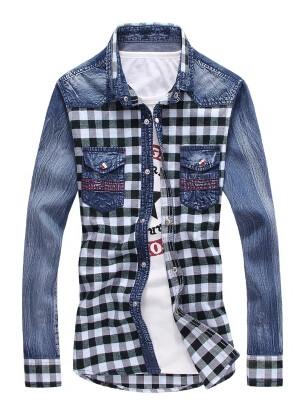 Plaid Fashion Button Up - TrendSettingFashions 