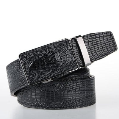 Crocodile Style Leather Belt! - TrendSettingFashions 