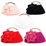 Women's Evening Flower Party Bag 5 Color Options - TrendSettingFashions 