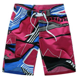 Men's Printed Board Surf Shorts With Quick Dry Feature - TrendSettingFashions 