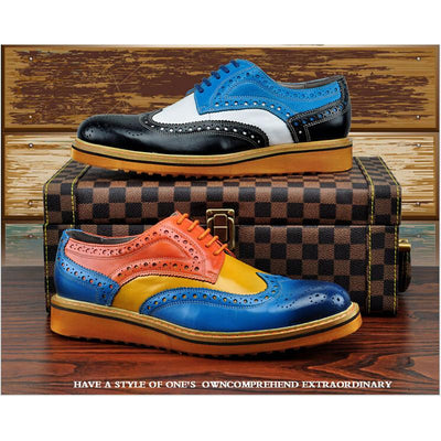 Men's Brogue Fashion Oxfords - TrendSettingFashions 