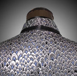Men's Golden And Silver Scale Designer Suits Up To 6XL - TrendSettingFashions 