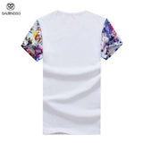 Men's Fashion Floral Design T-Shirt - TrendSettingFashions 