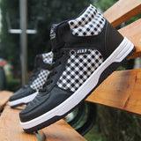 Men's High Top Fashion Shoes Many Color Options - TrendSettingFashions 