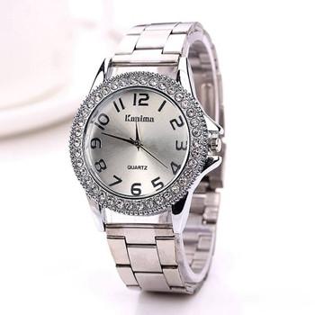 Women's Fashion Dial Watch In Gold Or Silver - TrendSettingFashions 