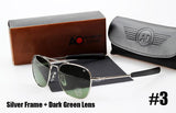 Men's Smooth Military Glasses - TrendSettingFashions 