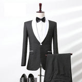 Men's Fashion Tuxedo Up To 4XL (Jacket+Pants+Bow Tie) - TrendSettingFashions 