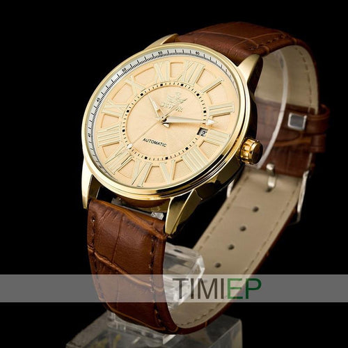 Men's Classic Roman Numeral Watch - TrendSettingFashions 