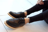 Leather Oxfords Fashion Bullock Dress Shoes - TrendSettingFashions 