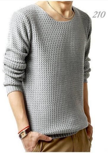 Men's Knit Sweater - TrendSettingFashions 