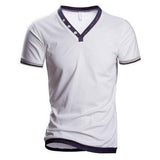 Men's V-Neck Sport T-Shirt - TrendSettingFashions 