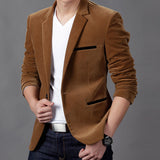 Men's Classic Casual Blazer Up To 3XL - TrendSettingFashions 