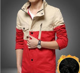Men's High Collar Sport Jacket - TrendSettingFashions 