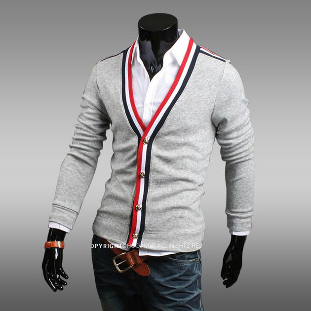 Men's Knit Sweater - TrendSettingFashions 