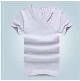 Men's Fashion V-Neck T-Shirt - TrendSettingFashions 