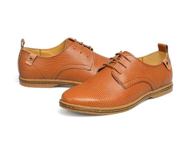 Genuine Leather Men's Dress Shoes - TrendSettingFashions 