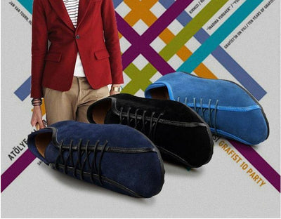 Men's Lace Up Casual Shoe - TrendSettingFashions 