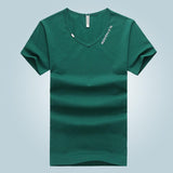 Men's Fashion V-Neck T-Shirt - TrendSettingFashions 
